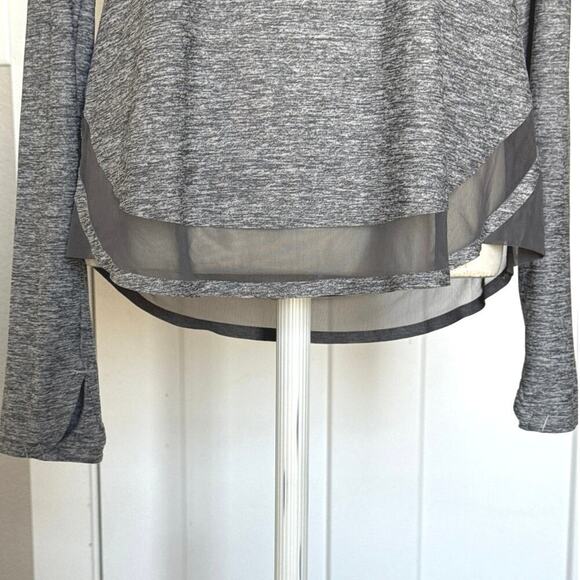 Athleta Cadence Heather Long Sleeve Top Women’s Size Small - Picture 6 of 11
